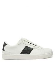 Guess Sneakersy Todi Carryover FMTTOG ELL12 Biały. Białe buty sportowe na co dzień męskie Guess, m, z aplikacjami, ze skóry, bez ramiączek, bez kaptura. Za 239.99 zł.