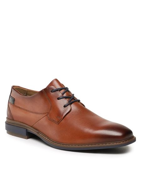 Lasocki Półbuty ZAHARY-05 MI07 Brązowy. Brązowe eleganckie półbuty męskie Lasocki, ze skóry, wizytowe, bez obcasa, bez zapięcia. Za 249.99 zł.