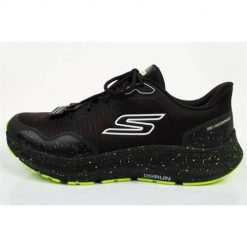 Buty do biegania męskie Skechers Go Run. Czarne buty do biegania męskie Skechers, bez wzorów, z materiału, bez zapięcia, do biegania, skechers sport. Za 449.00 zł.