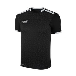 Koszulka piłkarska męska Capelli Cs III Block. Czarne t-shirty sportowe męskie CAPELLI SPORT, m, bez wzorów, sportowe, bez ramiączek. Za 119.99 zł.
