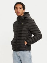 Lacoste Kurtka przejściowa BH2909 Czarny Regular Fit. Czarne kurtki męskie Lacoste, m, bez wzorów, z syntetyku, bez ramiączek, bez kaptura. Za 1,149.00 zł.