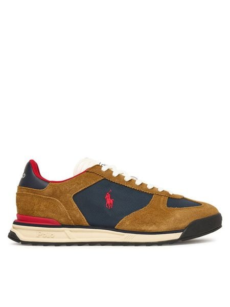 Polo Ralph Lauren Sneakersy 809974040001 Brązowy. Brązowe buty sportowe na co dzień męskie Polo Ralph Lauren, m, bez wzorów, ze skóry, bez ramiączek, bez kaptura. Za 539.99 zł.