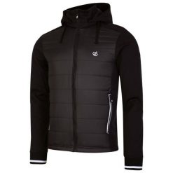 Kurtka trekkingowa męska Dare2b Shield softshell. Czarne kurtki softshell męskie Dare 2B, m, bez wzorów, z poliesteru, bez kaptura, trekkingowe. Za 414.70 zł.