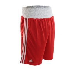 Adidas Spodenki Bokserskie Sportowe Czerwone. Białe szorty sportowe męskie ADIDAS, bez wzorów, sportowe. Za 165.50 zł.