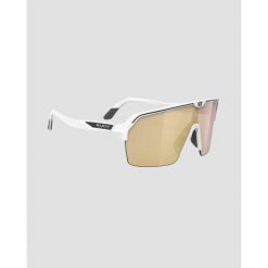 Okulary RUDY PROJECT SPINSHIELD AIR. Brązowe okulary przeciwsłoneczne męskie Rudy Project, bez wzorów, sportowe. Za 700.00 zł.