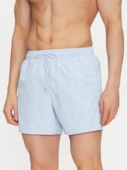 Lacoste Szorty kąpielowe MH6270 Błękitny Regular Fit. Niebieskie kąpielówki męskie Lacoste, bez wzorów, z syntetyku. Za 209.99 zł.