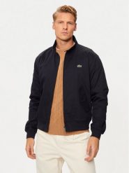 Lacoste Kurtka bomber BH7186 Granatowy Regular Fit. Niebieskie kurtki męskie Lacoste, m, bez wzorów, z bawełny, bez ramiączek, bez kaptura. Za 1,099.00 zł.
