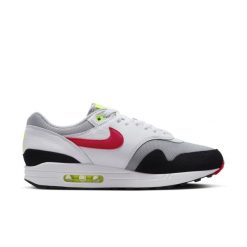Nike Air Max 1 'Chili Volt' Sneakersy męskie. Białe buty sportowe na co dzień męskie Nike, m, bez wzorów, bez ramiączek, bez kaptura. Za 419.99 zł.