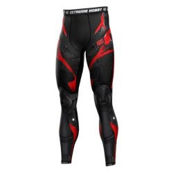 Legginsy sportowe męskie EXTREME HOBBY IRON FORCE. Czerwone legginsy męskie EXTREME HOBBY, m, bez wzorów, z elastanu. Za 229.00 zł.