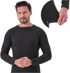 Beon Koszulka termoaktywna męska Beon Skin Fervor Volcano Grey L. Szare bielizna termoaktywna męska Beon, l, bez wzorów, bez ramiączek. Za 49.95 zł.