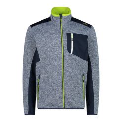 Polar CMP. Niebieskie bluzy z polaru męskie CMP, xl, bez wzorów, z polaru, sportowe, bez ramiączek, bez kaptura. Za 306.50 zł.