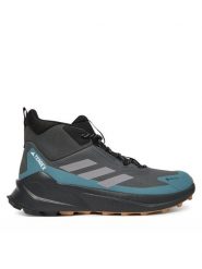 Adidas Trekkingi Terrex Trailmaker 2.0 Mid Gore-Tex JQ9948 Szary. Szare buty trekkingowe męskie ADIDAS, bez wzorów, z gore-texu, bez zapięcia, trekkingowe, gore-tex. Za 509.99 zł.