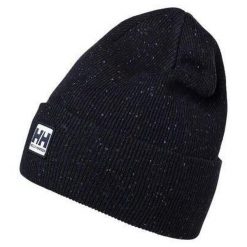 Czapka zimowa dla dorosłych Helly Hansen Urban Cuff Beanie. Czarne czapki męskie Helly Hansen, na zimę, bez wzorów, sportowe. Za 174.50 zł.