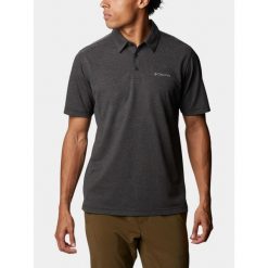 Koszulka Polo Męska Columbia Havercamp Pique. Czarne koszulki polo męskie Columbia, m, bez wzorów, z poliesteru, sportowe, bez kołnierzyka, bez ramiączek. Za 249.00 zł.