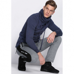 Granatowe Spodnie Dresowe Down Tools. Niebieskie spodnie dresowe męskie Born2be, z dresówki. Za 39.99 zł.