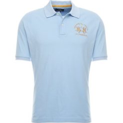 La Martina MIGUEL Koszulka polo blue bell. Niebieskie koszulki polo męskie La Martina, z bawełny, polo. Za 419.00 zł.