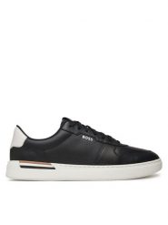 BOSS Sneakersy Clint 50542538 Czarny. Czarne buty sportowe na co dzień męskie Boss, m, bez wzorów, ze skóry, bez ramiączek, bez kaptura. Za 529.99 zł.