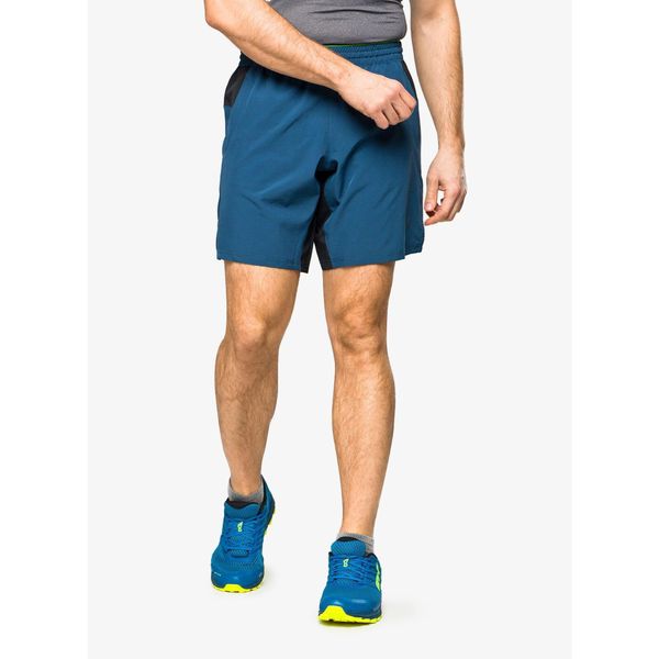 Spodenki do biegania męskie Inov-8 Train Lite 9 Short. Niebieskie buty do biegania męskie Inov-8, bez wzorów, sportowe. Za 130.99 zł.