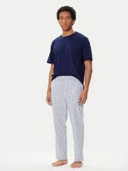 Jack & Jones Piżama Florence 12282813 Niebieski Regular Fit. Niebieskie piżamy męskie Jack & Jones, m, bez wzorów, z bawełny, bez kołnierzyka, bez ramiączek. Za 129.99 zł.