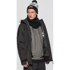 Kurtka snowboardowa z kolekcji MODULAR - Czarny. Czarne kurtki męskie Cropp. Za 349.99 zł.