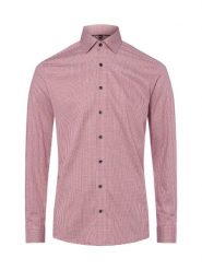 Finshley & Harding Męska koszula biznesowa Mężczyźni Modern Fit Bawełna czerwony|biały w kratkę, 46. Białe koszule męskie Finshley & Harding, m, bez wzorów, z bawełny, bez kołnierzyka, bez ramiączek. Za 159.95 zł.