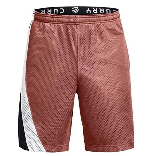 Spodnie sportowe męskie Under Armour 1374303604. Czerwone spodnie dresowe męskie Under Armour, bez wzorów, z materiału, sportowe. Za 213.00 zł.