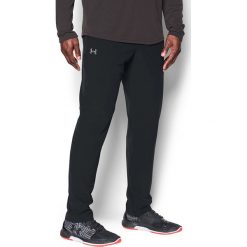 Spodnie w kolorze czarnym. Czarne spodnie dresowe męskie Under Armour. W wyprzedaży za 199.95 zł.