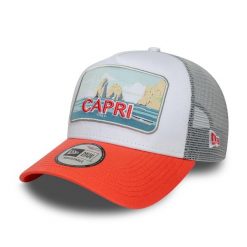 Czapka Trucker New Era Summer Capri 9forty. Brązowe czapki męskie New Era, bez wzorów, sportowe. Za 161.50 zł.