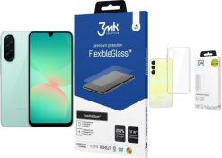 Smartfon Samsung Galaxy A26 5G 6/128GB Zielony (SM-A266BLGBEUB) + FlexibleGlass + Etui Clear Case. Zielone smartfony SAMSUNG. Za 934.00 zł.