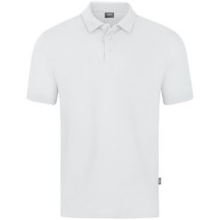 Polo Jako Polo Doubletex. Białe koszulki polo męskie Jako, bez wzorów, sportowe, bez kołnierzyka, bez ramiączek. Za 219.50 zł.