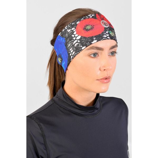 Termoaktywna opaska sportowa Unisex Nessi Sportswear. Czerwone bielizna termoaktywna męska NESSI SPORTSWEAR, m, bez wzorów, bez ramiączek, do biegania. W wyprzedaży za 89.90 zł.