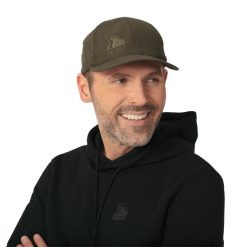 Czapka myśliwska unisex Tagart SHOT 2 WR z tkaniny impregnowanej. Zielone czapki męskie TAGART, bez wzorów, z tkaniny, sportowe. Za 139.00 zł.
