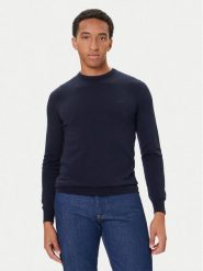 Guess Sweter M5YR26 Z0122 Granatowy Slim Fit. Niebieskie kardigany męskie Guess, m, z aplikacjami, z syntetyku, bez ramiączek. Za 399.99 zł.