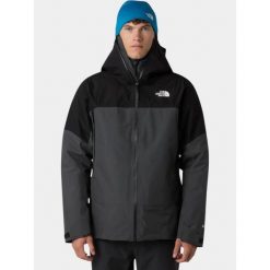 Kurtka Trekkingowa Męska The North Face M Jazzi 3L Gtx. Szare kurtki męskie The North Face, l, bez wzorów, z gore-texu, sportowe, bez ramiączek, bez kaptura. Za 1,699.00 zł.