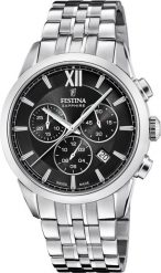 Zegarek Festina Zegarek męski Festina F20040-4 srebrny. Szare zegarki męskie Festina, srebrne. Za 1,401.00 zł.