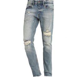 Denham RAZOR Jeansy Slim Fit vibr. Niebieskie jeansy męskie Denham, z bawełny. Za 629.00 zł.