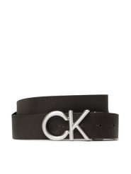 Calvin Klein Pasek Męski Adj/Rev Ck Metal Bombe Pb 35Mm K50K510630 Czarny. Czarne paski męskie Calvin Klein, bez wzorów, ze skóry. Za 179.99 zł.