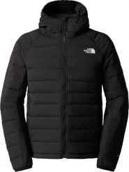 Kurtka męska The North Face Belleview Stretch Down Hoodie czarna r. M. Czarne kurtki męskie The North Face, m, bez wzorów, bez ramiączek, bez kaptura. Za 1,069.95 zł.