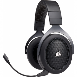 Corsair Gaming HS70 Wireless Carbon. Słuchawki bluetooth marki CORSAIR. W wyprzedaży za 299.00 zł.