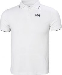 Helly Hansen Koszulka męska Kos Polo White r. M (34068_001). Białe koszulki polo męskie Helly Hansen, m, bez wzorów, bez kołnierzyka, bez ramiączek. Za 299.99 zł.