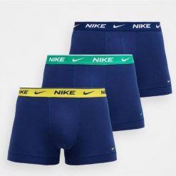 Bokserki Nike Trunk 3pk KE1008 411. Białe bokserki męskie Nike, l, bez wzorów. Za 160.74 zł.