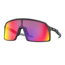 Okulary przeciwsłoneczne Oakley Sutro. Czarne okulary przeciwsłoneczne męskie Oakley, bez wzorów, sportowe. Za 766.50 zł.