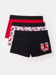 Bokserki Classic 3 pack z motywem puszki napoju - wielobarwny. Bokserki męskie Sinsay, l, bez wzorów. Za 35.99 zł.
