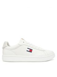 Tommy Jeans Sneakersy Archive '98 EM0EM01596 Écru. Buty sportowe na co dzień męskie Tommy Jeans, m, bez wzorów, z jeansu, bez ramiączek, bez kaptura. Za 259.99 zł.
