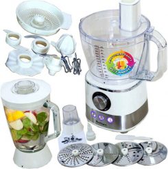 Robot kuchenny wielofunkcyjny 1600W malakser szatkownica wyciskarka blender. Sokowirówki i wyciskarki do soków Berlinger. Za 449.00 zł.