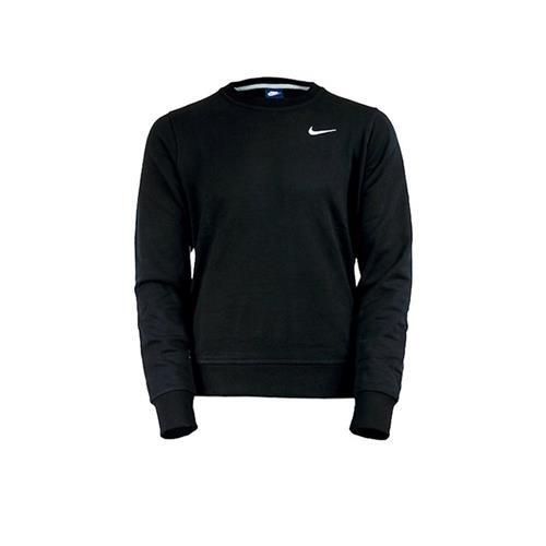 Bluzy sportowa męska Nike Club FT Crew. Czarne bluzy nierozpinane męskie Nike, m, bez wzorów, sportowe, bez ramiączek, bez kaptura. Za 275.00 zł.