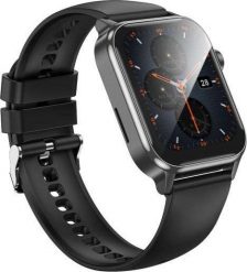 HOCO smartwatch z funkcją rozmowy Y26 czarny. Czarne zegarki smartwatch Hoco. Za 69.53 zł.