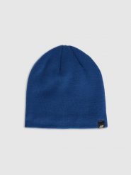4F Czapka zimowa męska - granatowa M. Niebieskie czapki męskie 4f, na zimę, bez wzorów. Za 49.99 zł.