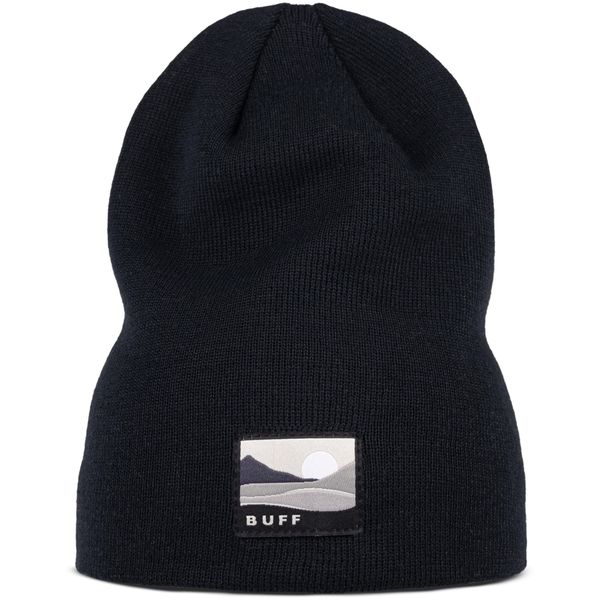 Czapka BUFF KNITTED BEANIE LILON LONG. Czarne czapki męskie Buff, bez wzorów, sportowe. W wyprzedaży za 77.94 zł.