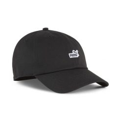 Czapka z daszkiem z naszywką z logo No. 1 ESS PUMA Black. Czarne czapki męskie Puma, z aplikacjami, sportowe. Za 59.99 zł.